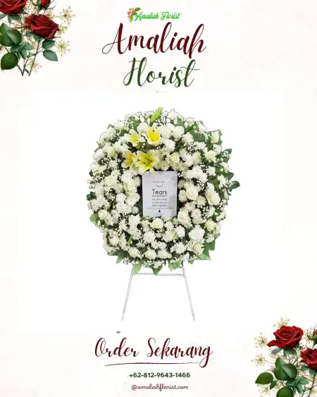 Krans Bunga Duka Ario Kemuning